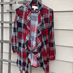 Flannel Cardigan